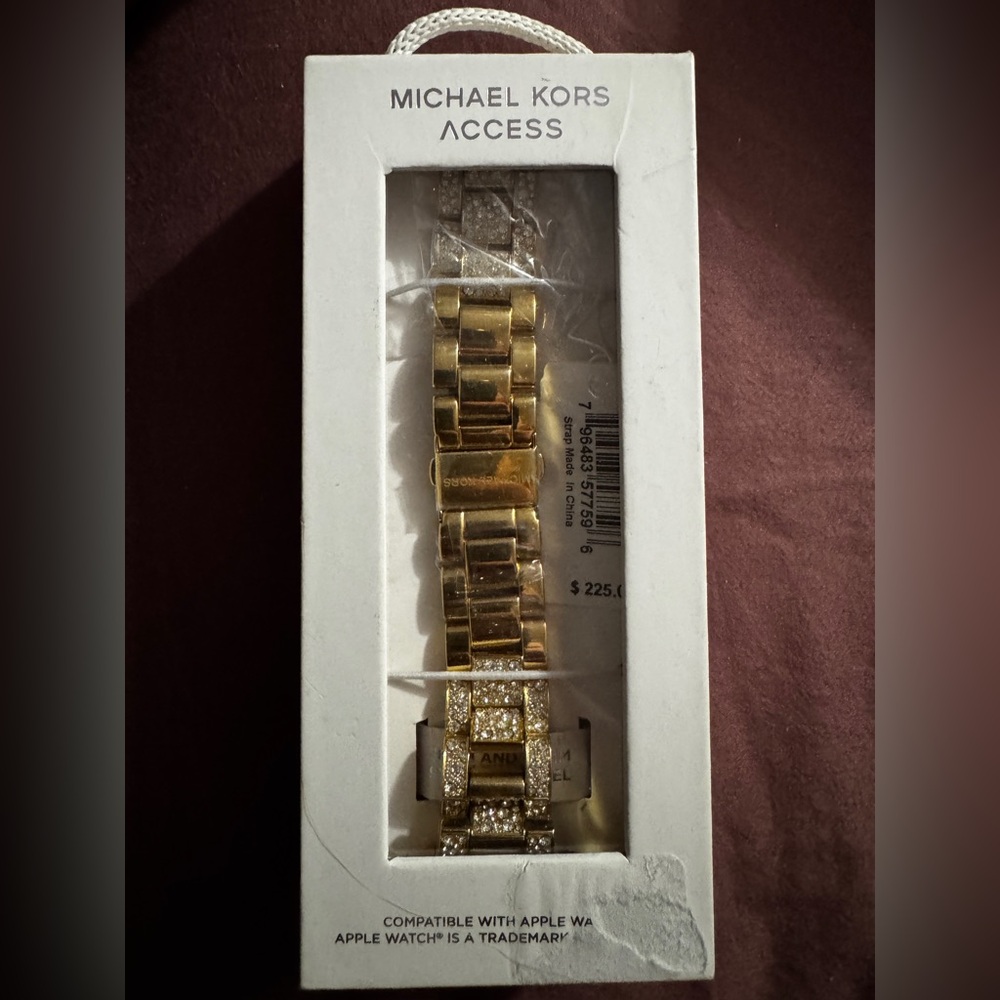 Michael Kors Watch Band- Compatible with Apple Watch - Macys retail $225